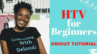 🤓CRICUT EXPLORE AIR 2 TUTORIALS FOR BEGINNERS: HOW TO MAKE T-SHIRTS | HTV🤓