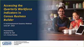 Accessing the Quarterly Workforce Indicators in Census Business Builder