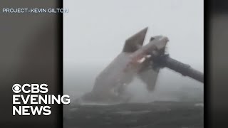 1 dead and 12 missing after commercial boat capsizes