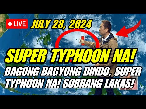 BAGONG BAGYONG “DINDO” SIGNAL NO. 3 NA AGAD️️ LATEST WEATHER UPDATE! JULY 28, 2024