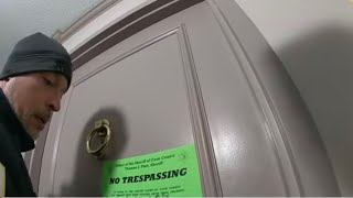 Cook County Deputy Alex Locascio wrongful arrest Body Cam Eviction Fraud