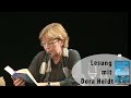 Buchpremiere ›Wind aus West mit starken Böen‹ mit Dora Heldt