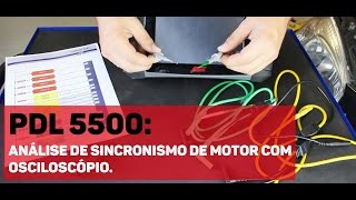 PDL 5500: Analise de Sincronismo do Motor com Osciloscópio.