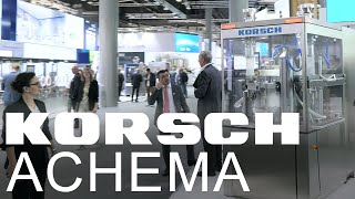 KORSCH at ACHEMA 2024