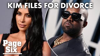 Kim Kardashian files for divorce from Kanye West | Page Six Celebrity News