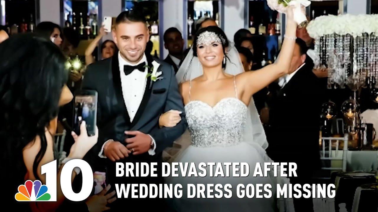 Bride Devastated After $10,000 Wedding Dress Goes Missing - YouTube