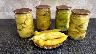 57. #Ծիծակի թթու. Как засолить #перец-цицак? Pickled #peppers.