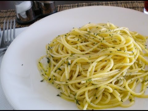 Lazy Man's Pasta Olive Oil - Budget Recipe. Lazy Man's Pasta Olive Oil - Budget Recipe.