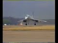 Concorde-From the cockpit, Take-off and landing