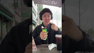 COMENDO NA LOJA DE CONVENIÊNCIA DA COREIA DO SUL #shorts