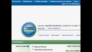 CINAHL Plus with Full Text