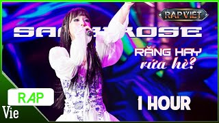 [1 HOUR] RĂNG HAY RỨA HÈ? - Saabirose ẵm 4 chọn, nón vàng từ Suboi | RAP VIỆT 2024