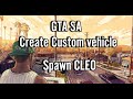 Master GTA: Add Custom Parked Vehicles CLEO