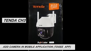 TENDA CH3 | HOW TO CONFIGURE TENDA CH3  ON TDSEE APP | IT CONFIG