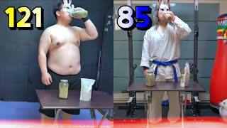 초고도비만 다이어트 [121.1→85.3kg] 천천히 꾸준하게. 힘들다