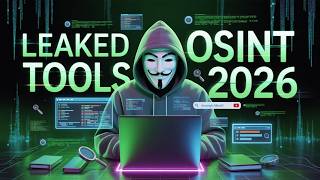 20 SECRET OSINT Tools LEAKED from the Dark Web Database in 2026!