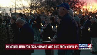 OK senator hosts vigil for those lost to COVID-19