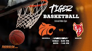 Grinnell Varsity Girls Basketball vs. Marion, 1/6/24 at 7:00 pm