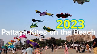 Pattaya Kites on the Beach 2023เทศกาลว่าวพัทยา ปี 2566 12.00-18.00pm#งานว่าวพัทยา#24-28กพ Feb