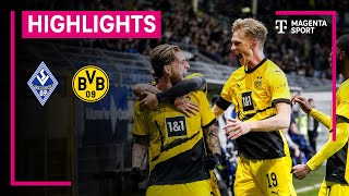 SV Waldhof Mannheim - Borussia Dortmund II | Highlights 3. Liga | MAGENTA SPORT