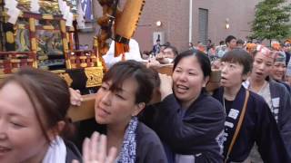 2016年 綱島諏訪神社例大祭連合神輿渡御（発輿）