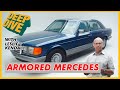 BULLETPROOF Mercedes Owned by Ferdinand Marcos | Mercedes 500 SEL