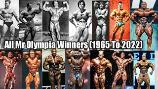 All Mr Olympia Winners Full List ( 1965 to 2022 )