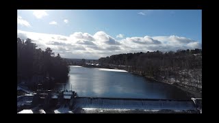 AIREAL VIEW OF MY FISHING SPOT...(DJI MINI 2)