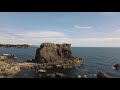 秋田　男鹿半島「ゴジラ岩」＜ドローン動画＞