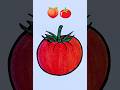 🍑+🍅=? Creative emoji mixing drawings #emojiart#art #satisfying #painting #coloring