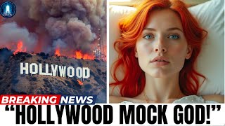 Hollywood Mocks God at Golden Globes and California Fires Raise Questions of Faith and Judgment