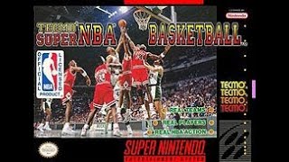 Tecmo Super NBA Basketball (Bulls vs Knicks Playoffs Games 6, 7) (May 1992)