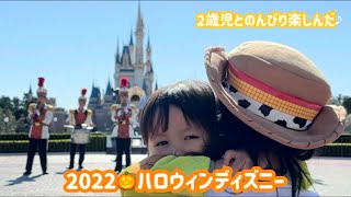 のんびり楽しんだハロウィンディズニー✨(とってもゆるゆる動画です)