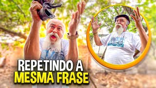 REPETINDO A MESMA FRASE PRA IRRITAR O VOVÔ 🤣🤣🤣 | MANETIKIN