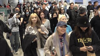 ICHILLIN (아이칠린) Hong Kong Airport Arrival 20241218 (Incheon→Hong Kong)