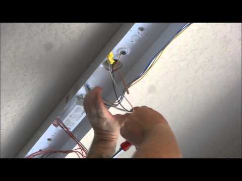 Installing fluorescent lights in Garage / Shop Installing fluorescent lights in Garage / Shop