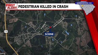 Coroner: Pedestrian killed in Greenwood County crash identified