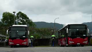 【🚠中華民國台湾のNO.1交通情報局NANKAI夜行急行夢憶の旅人JKT75:世界バス交通転运駅🚠】太魯閣客運BYD K-9 NON-STEP BUS。