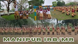 Manipur IRB/MR Arm drill practice short video 📷 at Assam police training college Dergaon2024