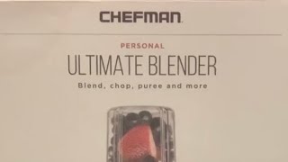 Chefman Personal Ultimate Kitchen Blender Review