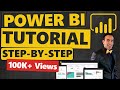 Power BI Tutorial for Beginners & Excel Users: Step-by-Step to Create Your First Power BI Dashboard