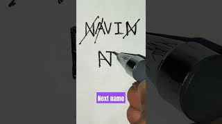 # NAVIN name logo # Design # Next name #shorts # By Rajbir