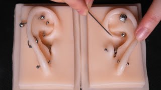 ASMR 피어싱샵 RP • Piercing shop • silicon Ear