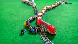 Lego® Train CRASH Compilation!