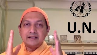 Powerful lecture of Swami Sarvapriyananda at UN