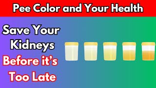 What Your URINE COLOR Says about Your Health