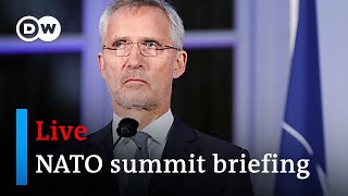 Watch live: Secretary General Stoltenberg press conference ahead of NATO summit | DW News