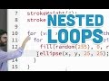 4.2: Nested Loops - p5.js Tutorial