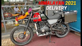 Finally Taking Delivery | 2021 Royal Enfield Himalayan BS6 | Himalayan Rock Red | Delivery Vlog