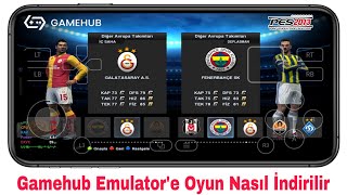 PES 2013 BİLGİSAYAR OYUNU TELEFONDA OYNA! Gamefusion (Gamehub) Emulator'e  Oyun Nasıl İndirilir